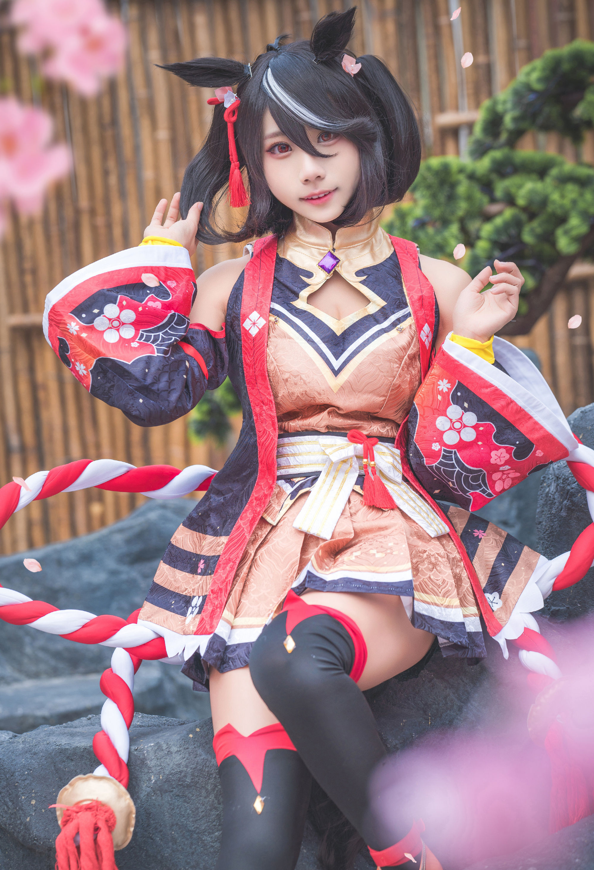 啊甜枫了赛马娘北部玄驹cosplay3