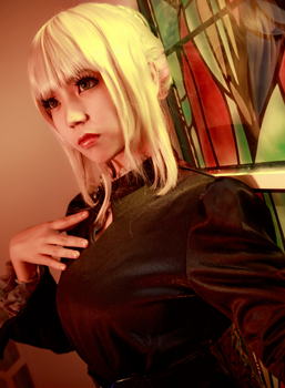 苷罗日Fate黑saber洋装Cosplay