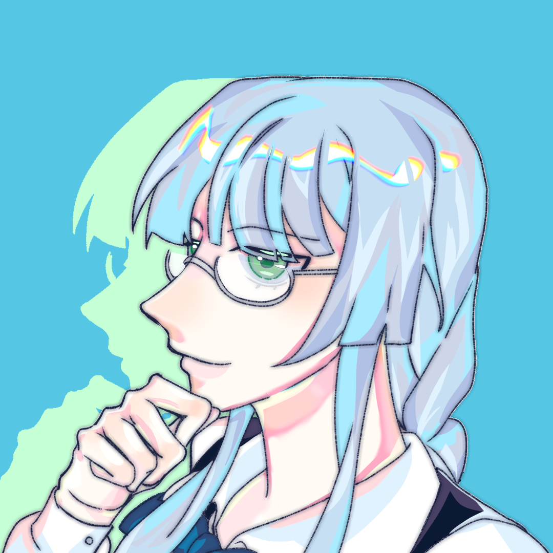 是鹿白太太@今日我没有心情画画 的常灿灿 眼镜娘永远的神!狠狠地画了