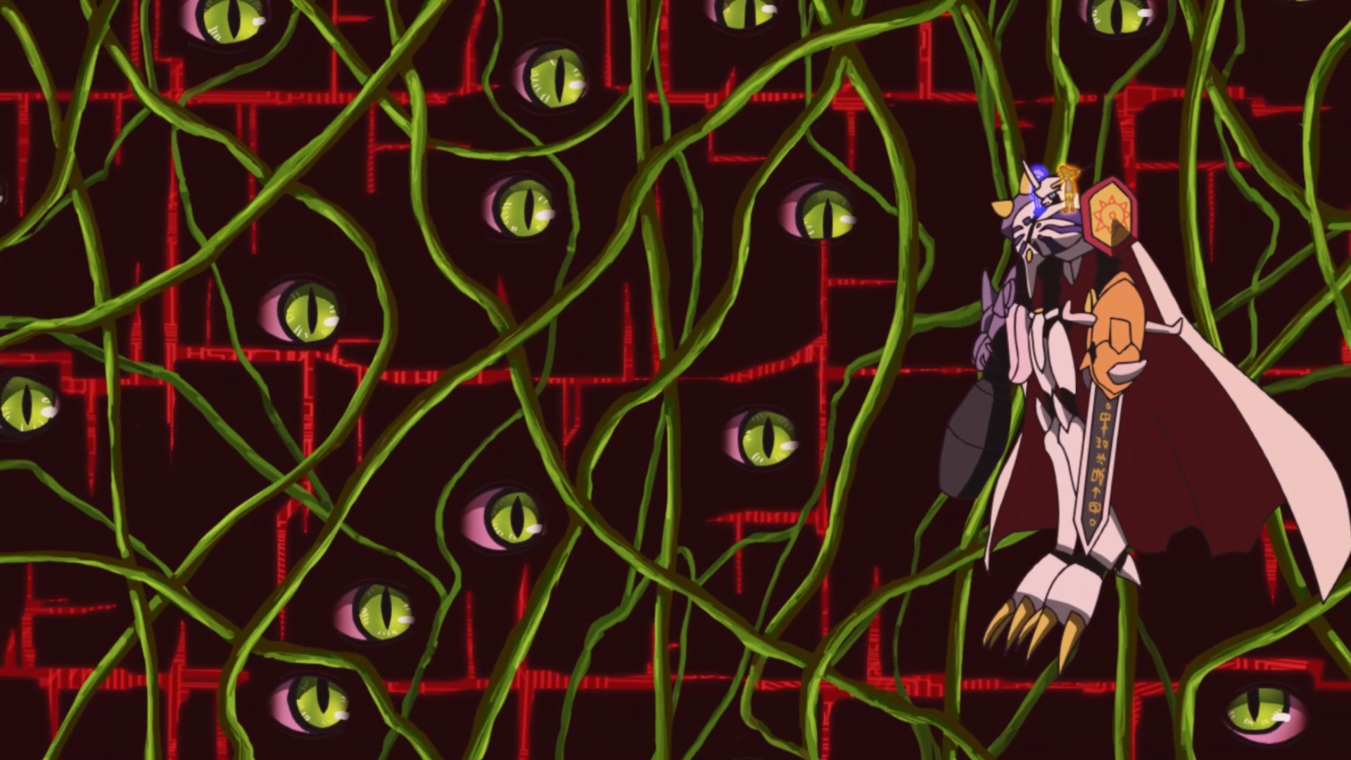 奥米加兽对决阿鲁戈兽(究极体)  #数码宝贝大冒险:#|#数码宝贝