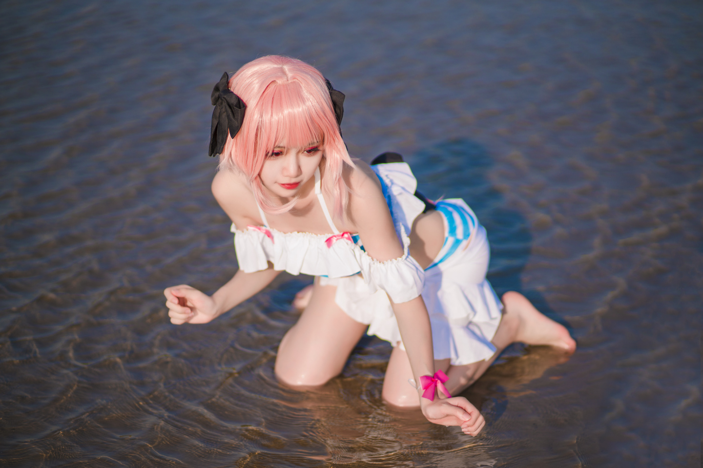 Baka小伊阿福泳装Cosplay1