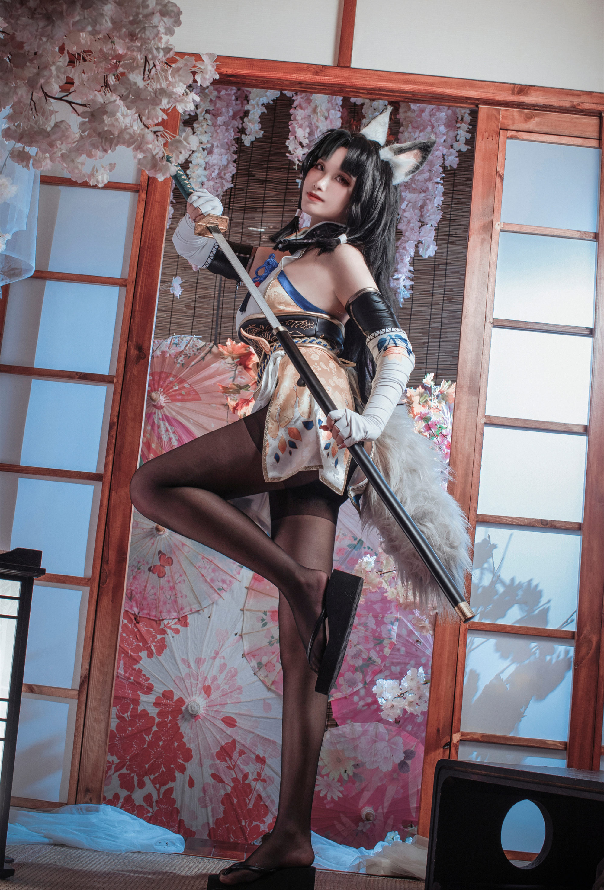 玥颜Queen永劫无间胡桃御宅花织Cosplay2