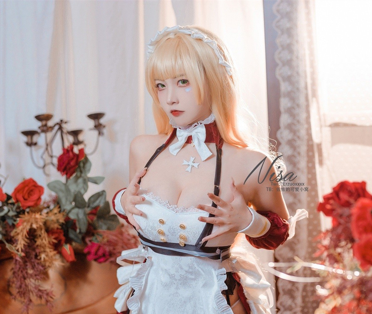 二佐Nisa碧蓝航线豪CosPlay8