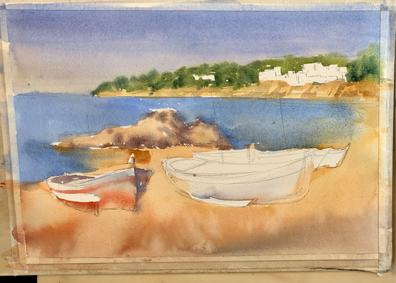 30老师画水彩 _ 哔哩哔哩相簿