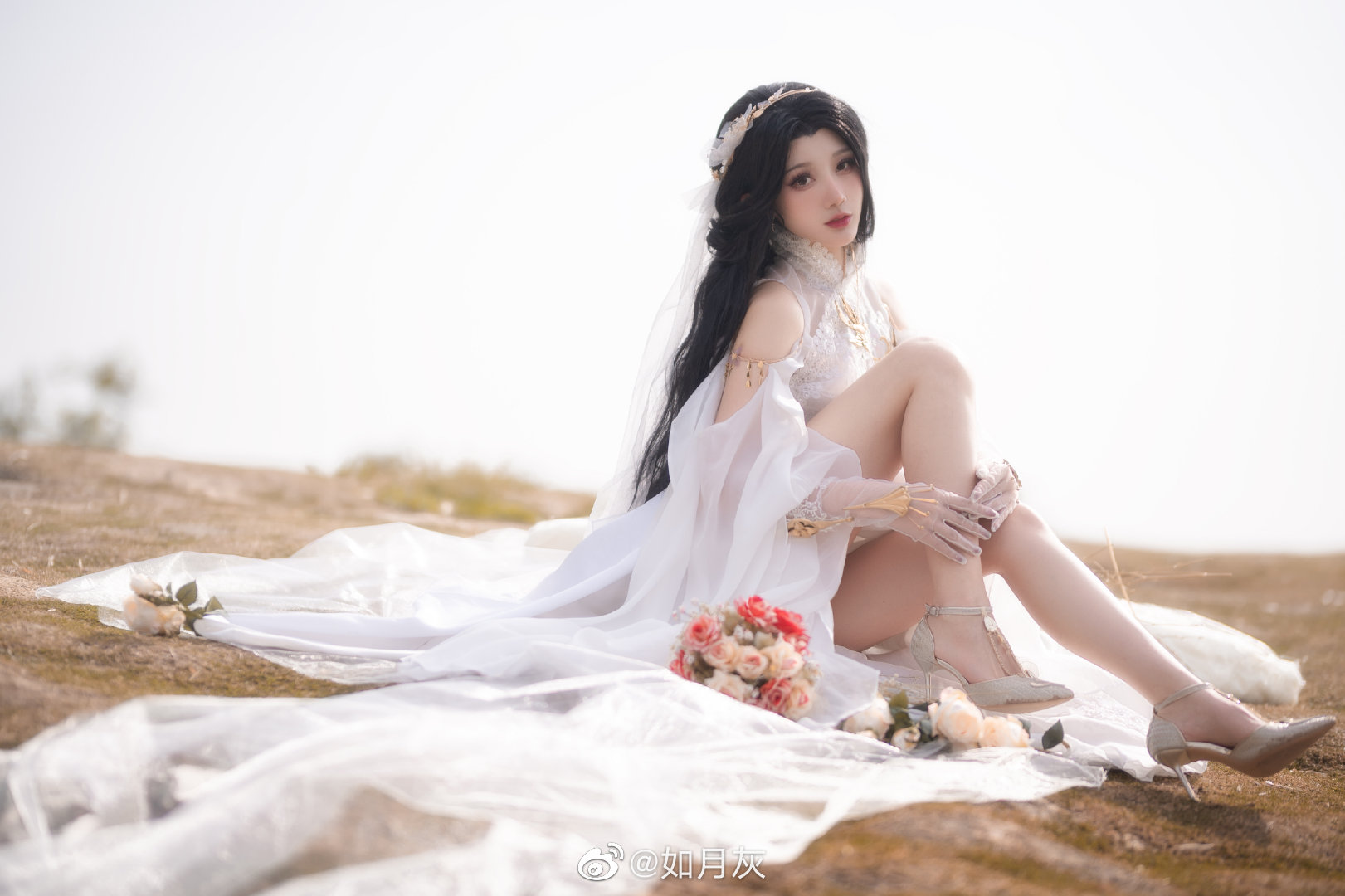 如月灰天涯明月刀时装浮光燕尔cosplay6