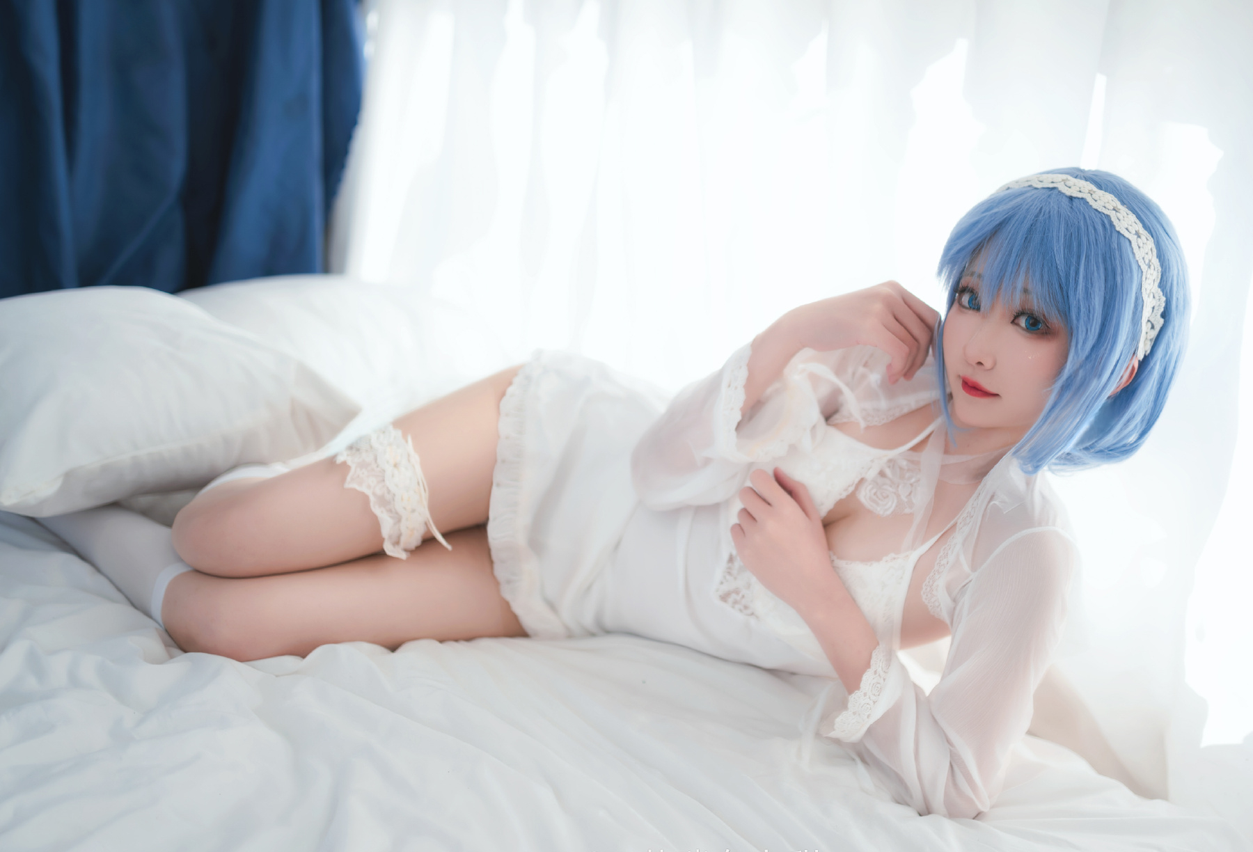 艾瑞碧蓝航线恰巴耶夫白骑兵的假日cosplay8