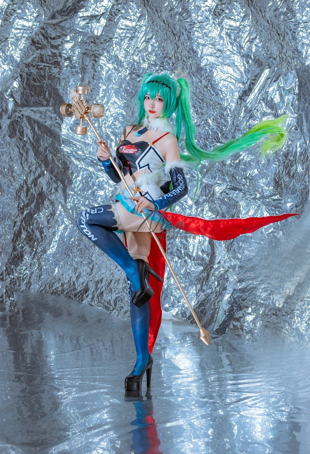 二佐Nisa初音未来cosplay5