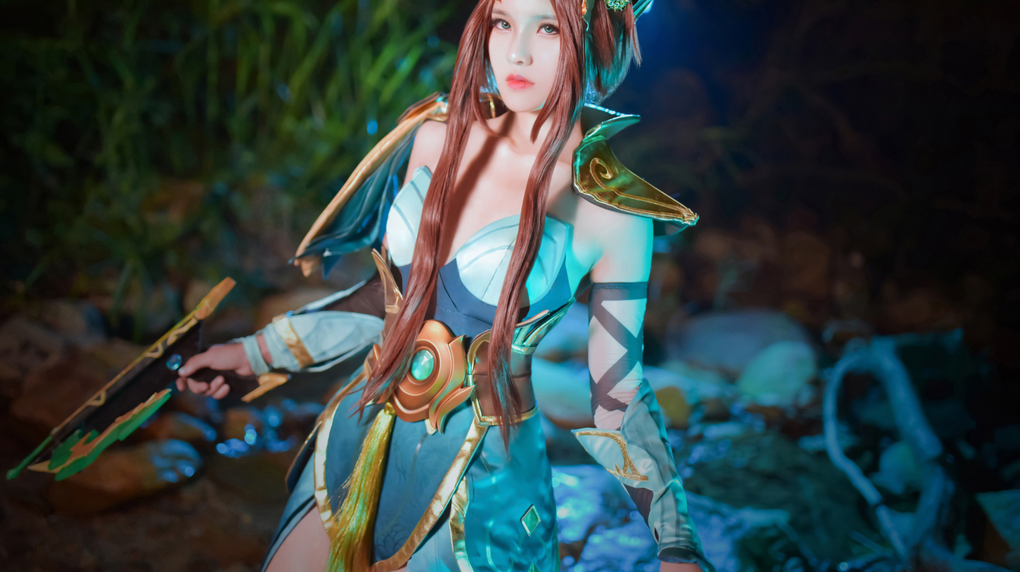 卡丽熙khaleesi王者荣耀虞姬Cosplay8