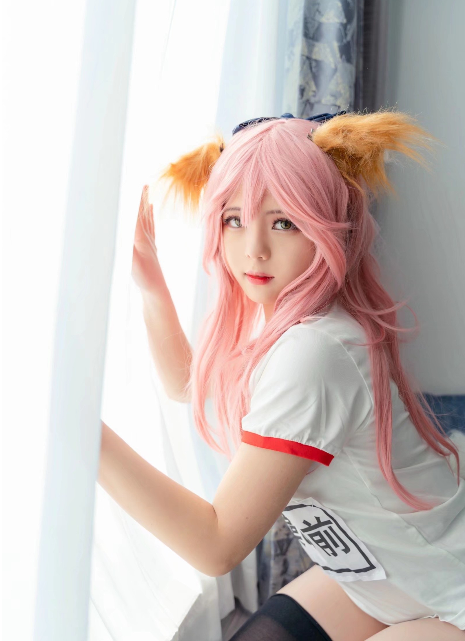 包纸爱酱不好吃玉藻前体操服Cosplay6