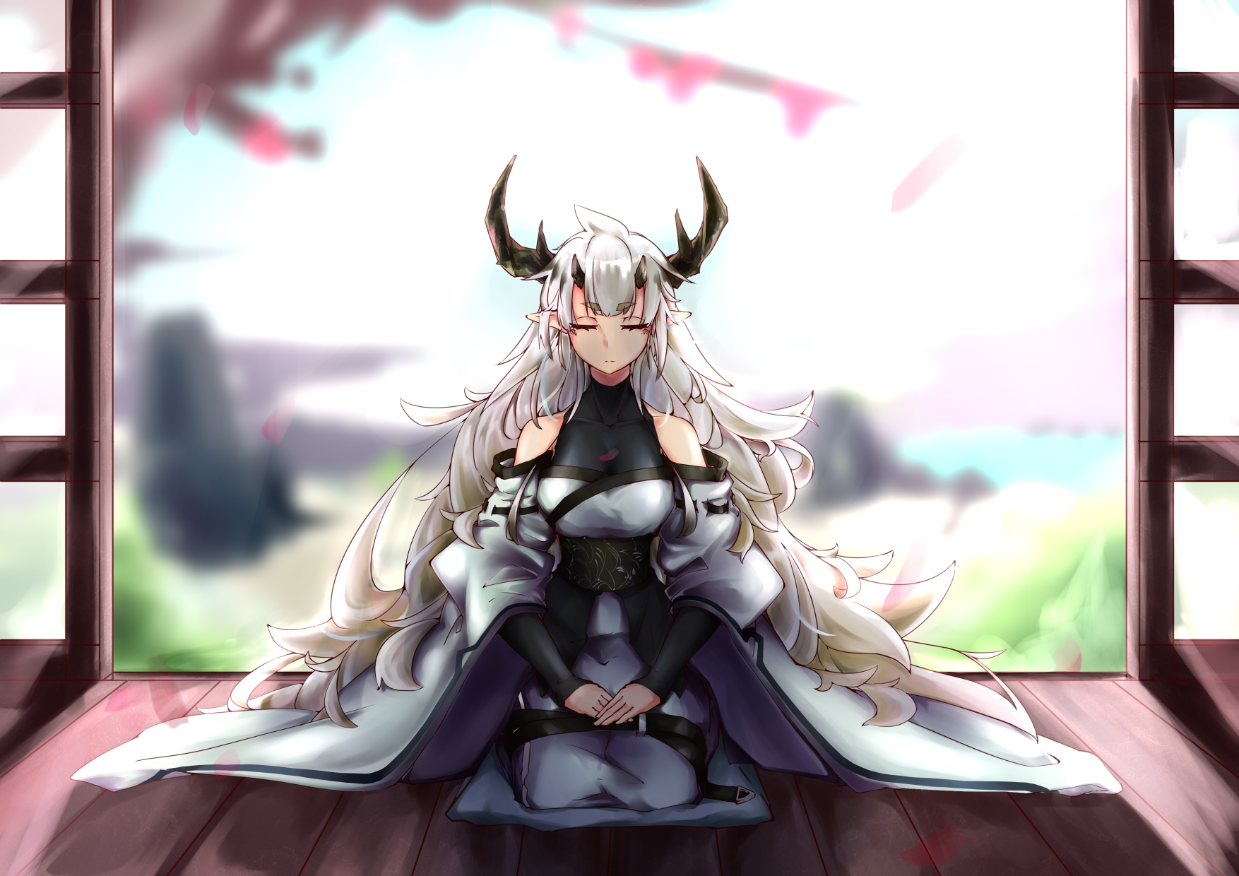 明日方舟##缠丸# 缠丸静如画中仙