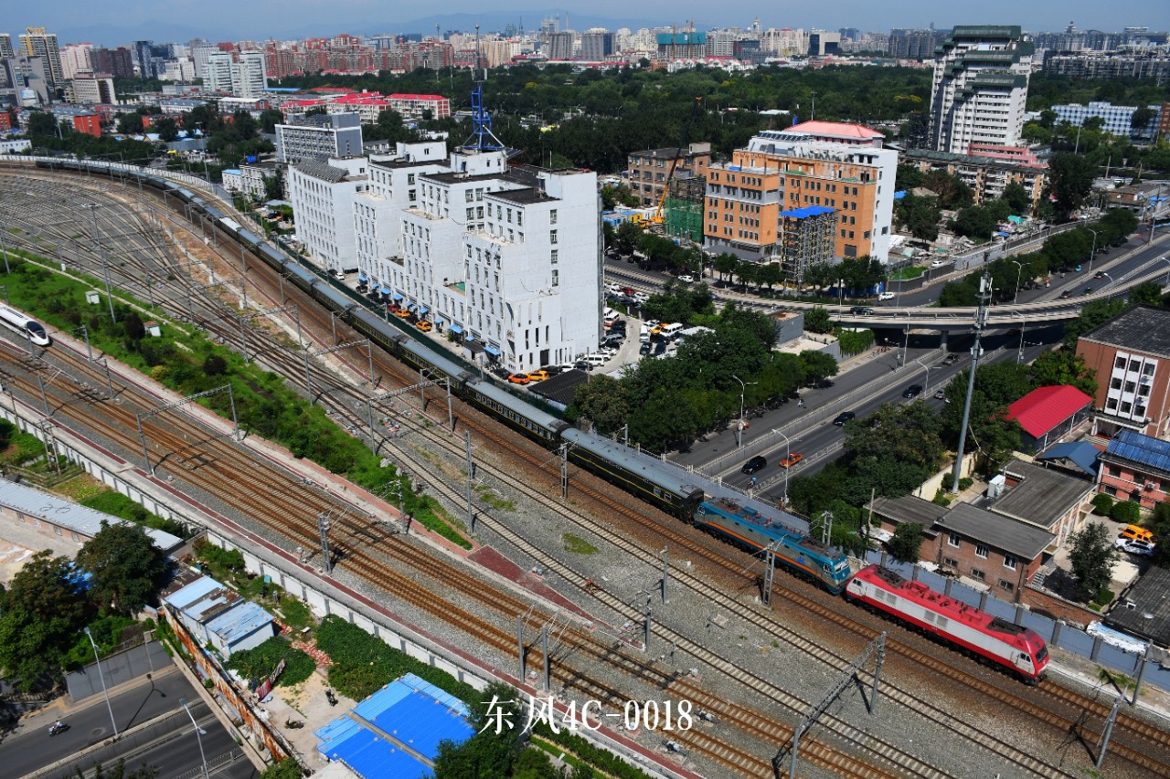 「京沪神车·双机」 ss9g-0195 ss9-0001牵引1462次通过 #中国铁路
