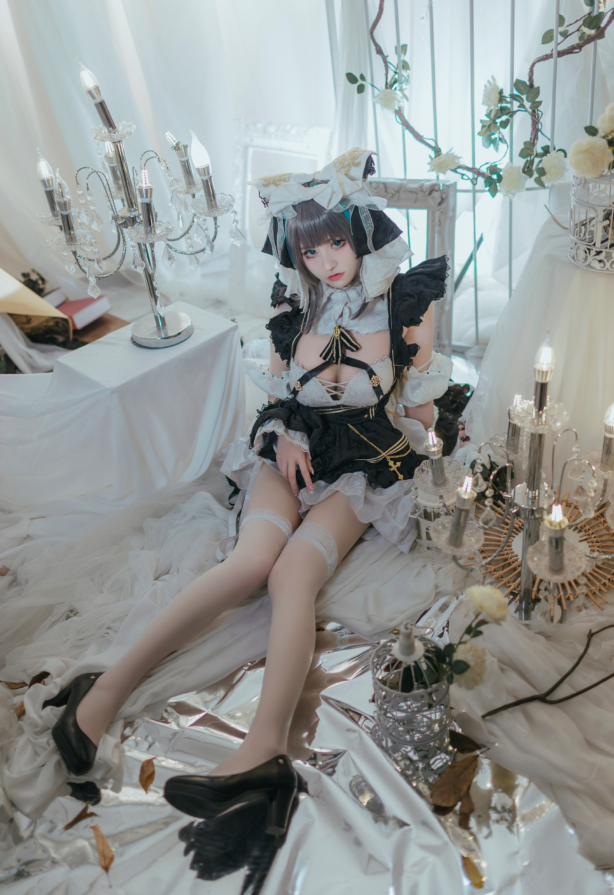 淼唯Jaune碧蓝航线柴郡cosplay7