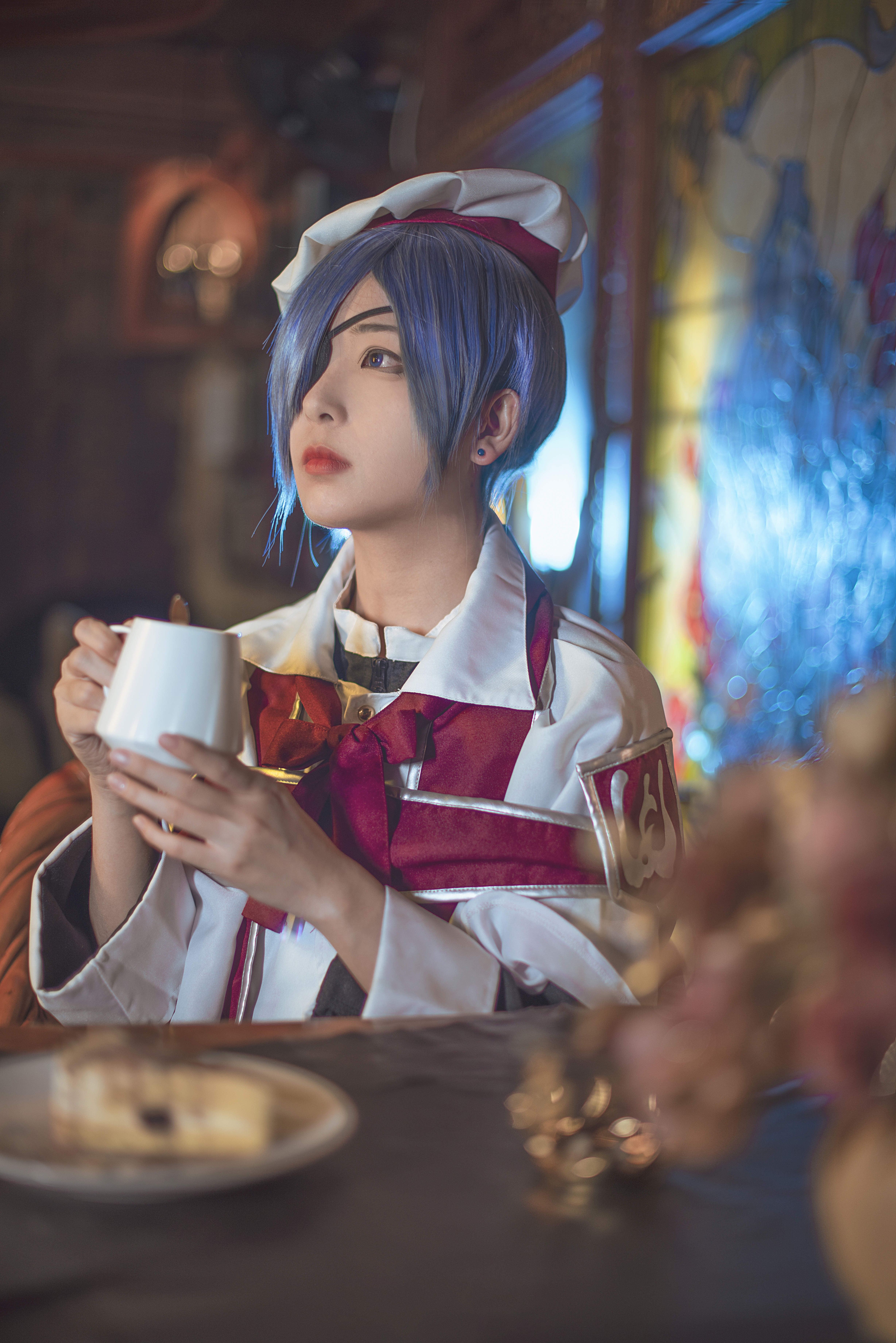 ShiQi十七骷黑执事夏尔CosPlay8