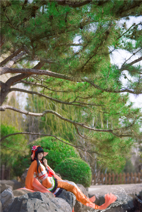 TYA事务所—梓宅阴阳师鲤鱼精Cosplay1