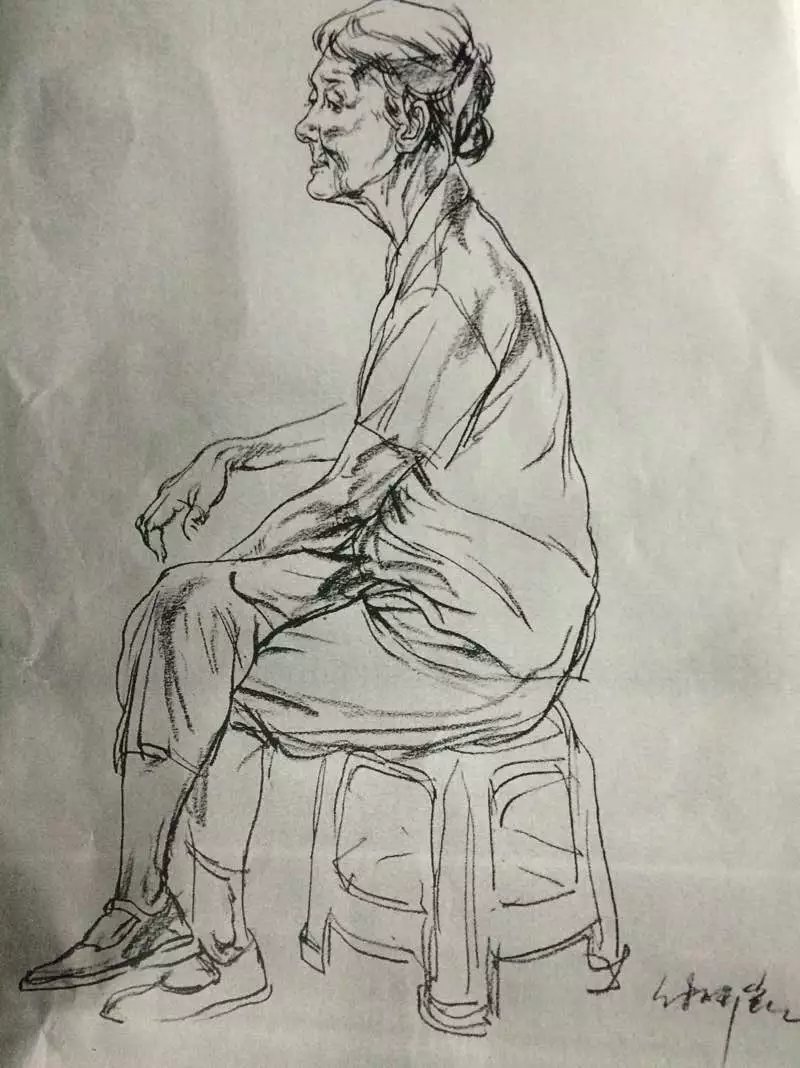 人物十分钟速写美院博士亲自手法