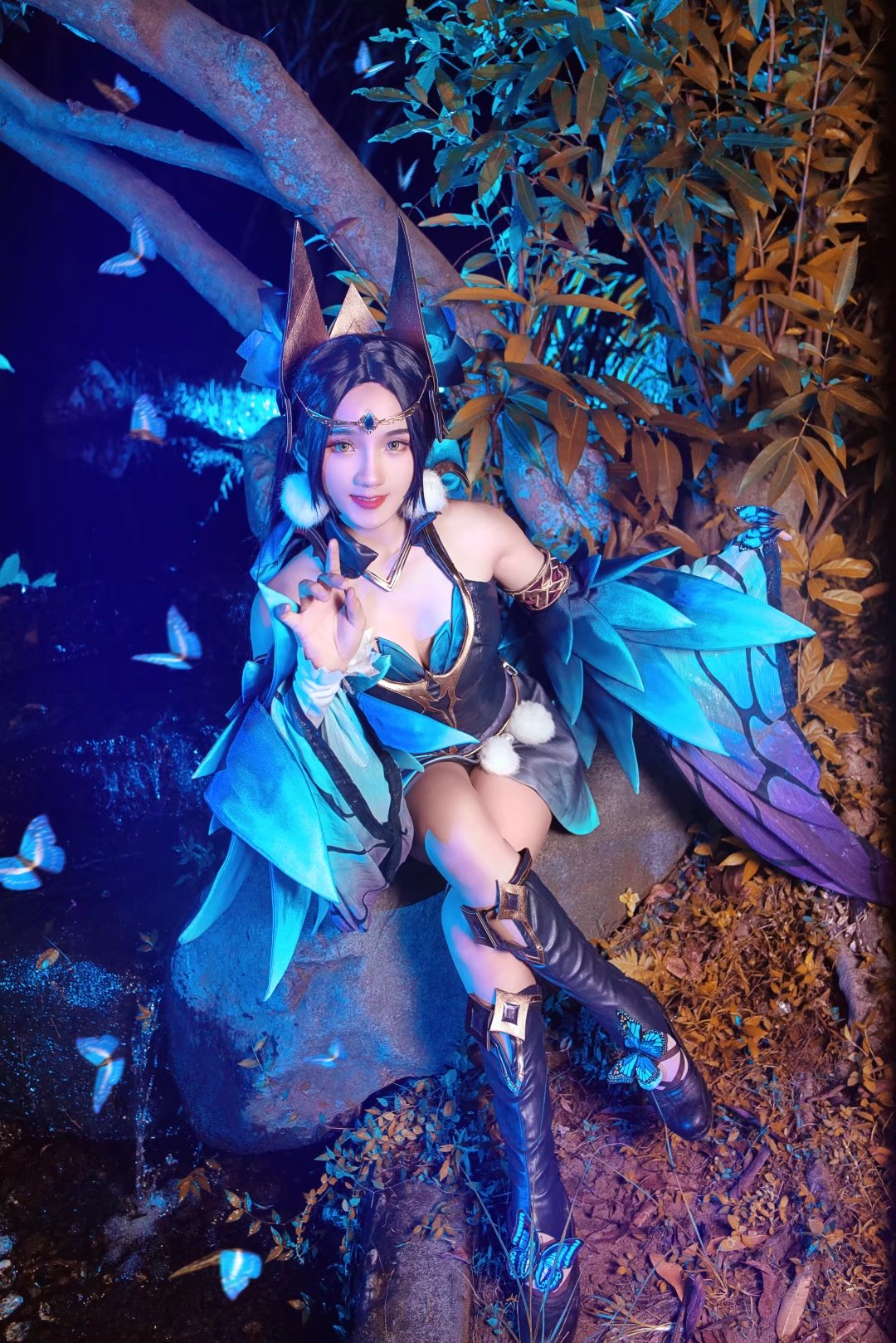 cos正片王者荣耀貂蝉仲夏夜之