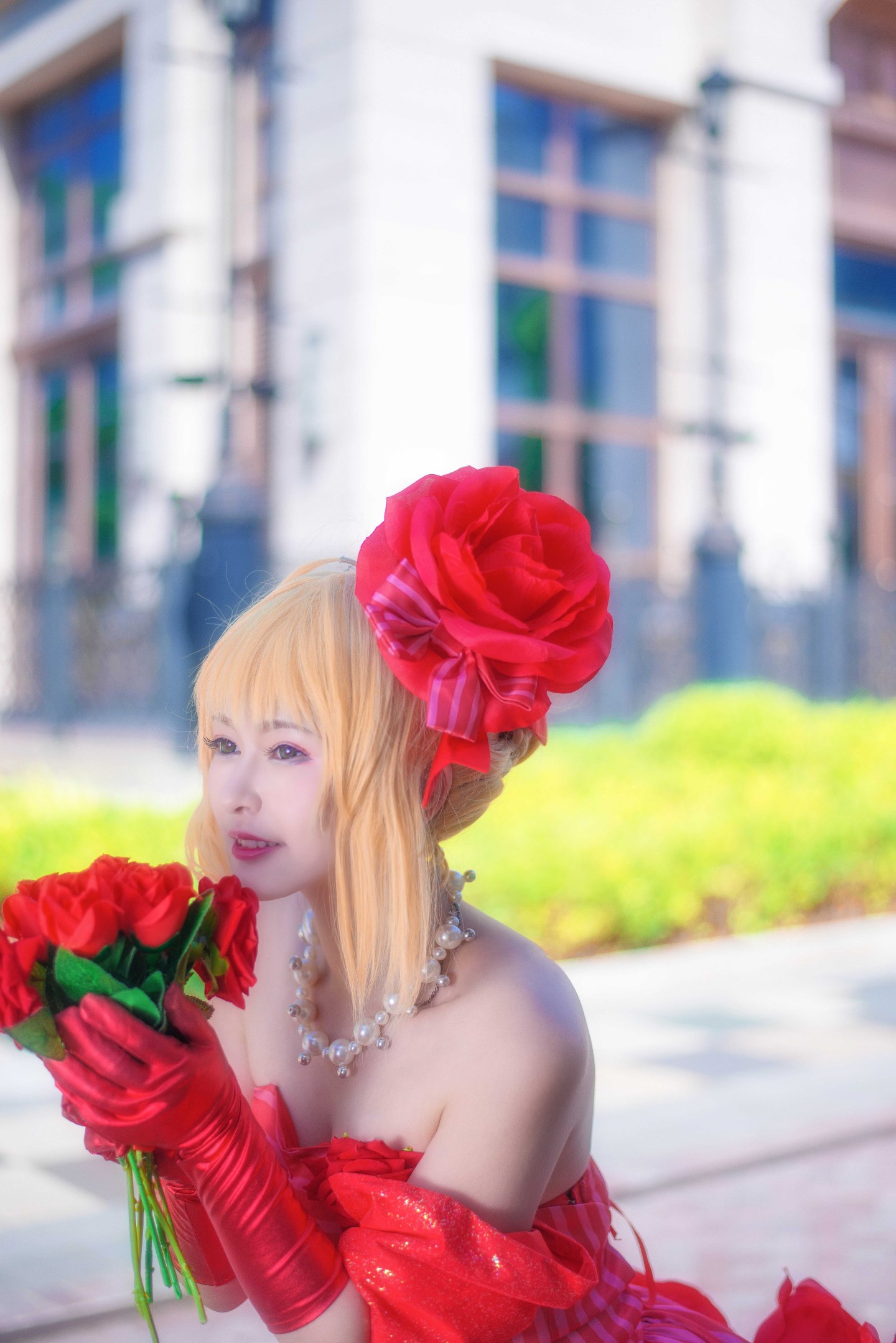 Sy君cosplay Fate/EXTRA尼禄偶像皇帝手办ver5