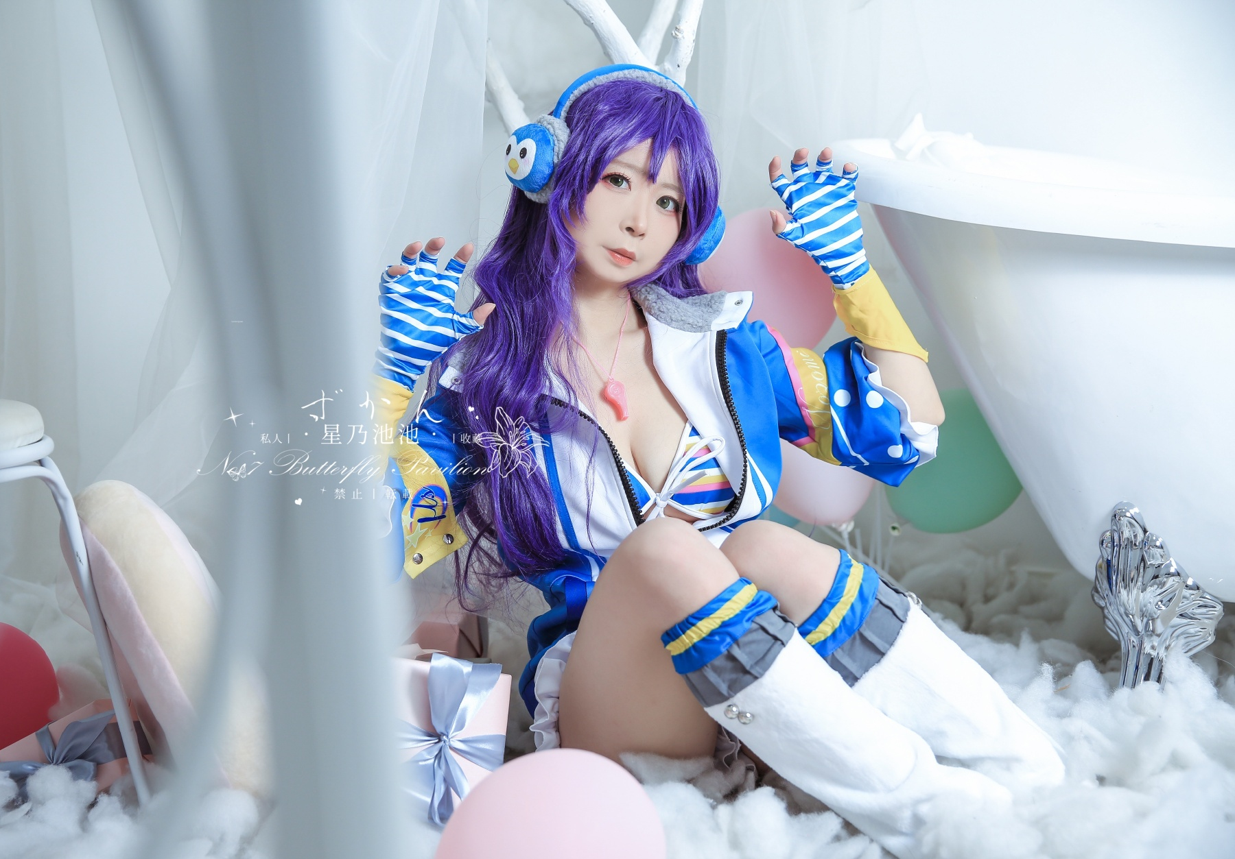 星乃池池LoveLive东条希CosPlay8