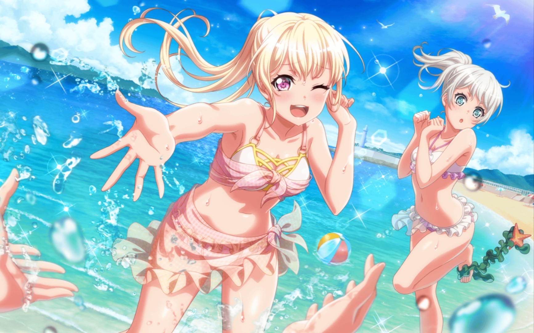 泳装白鹭千圣真可爱!