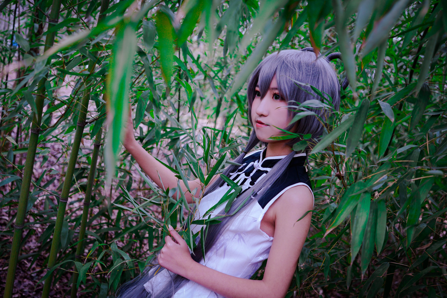 桉无Vocaloid洛天依Cosplay1