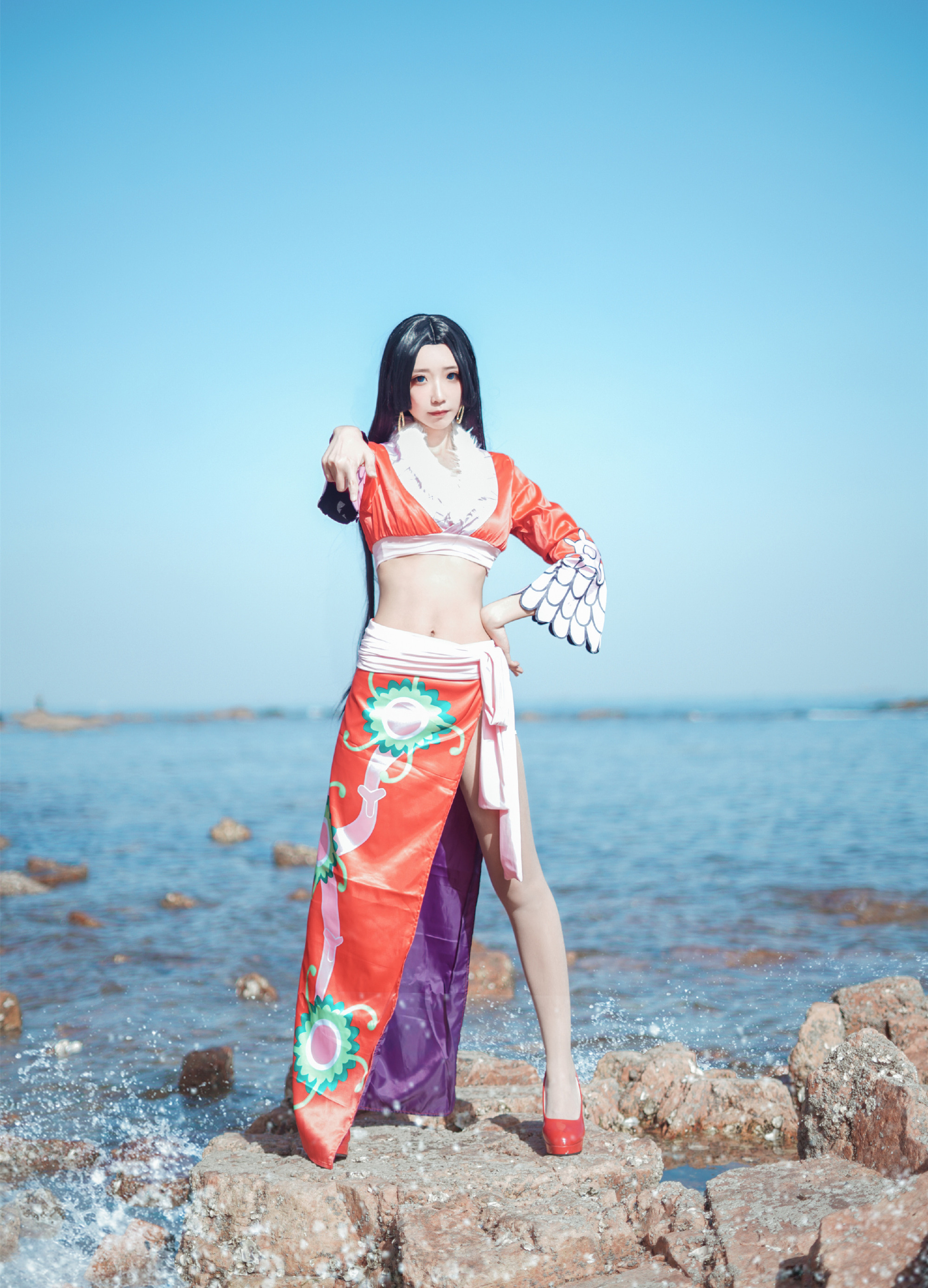 是粽粽子吖海贼王女帝波雅汉库克cosplay2