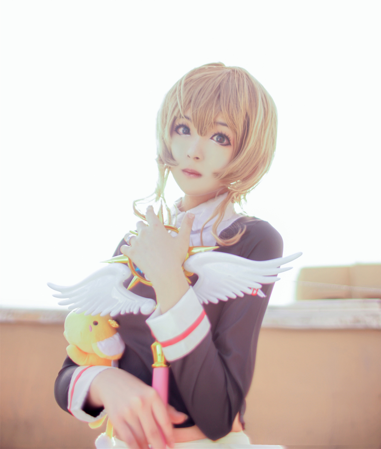 鬼肆魔卡少女樱透明牌篇小樱CosPlay6