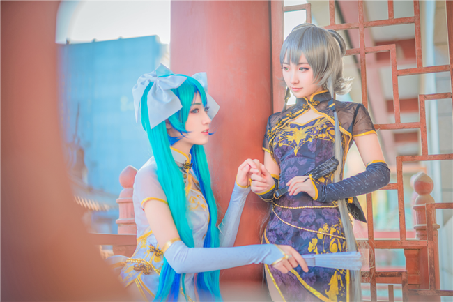 辰苏苏灼耀Vsinger初音未来洛天依cosplay3