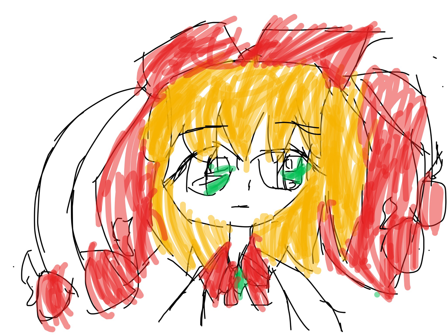 隨便畫的 #東方project##冴月麟##豪德寺三花#瀏覽:535收藏:0支持:6