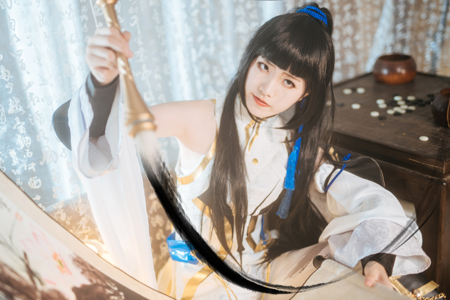 菟子酱王者荣耀上官婉儿Cosplay4