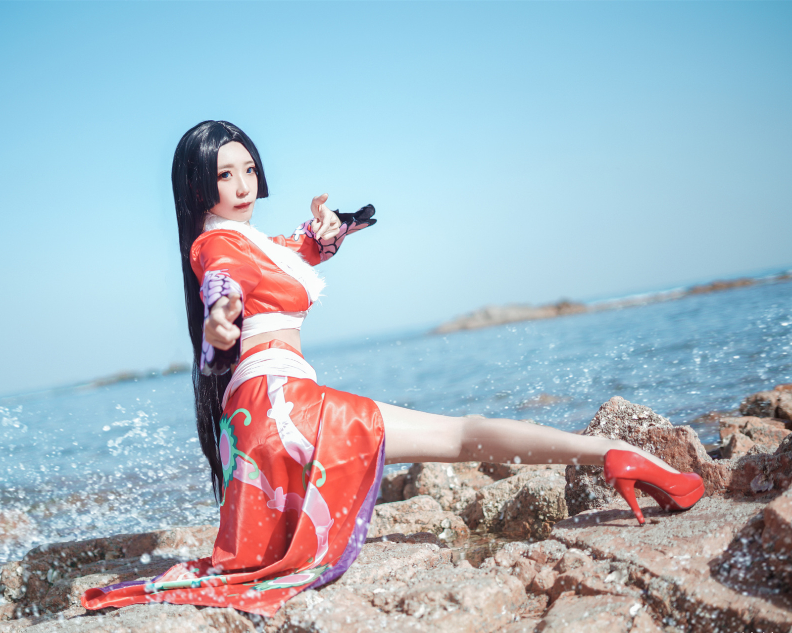 是粽粽子吖海贼王女帝波雅汉库克cosplay8