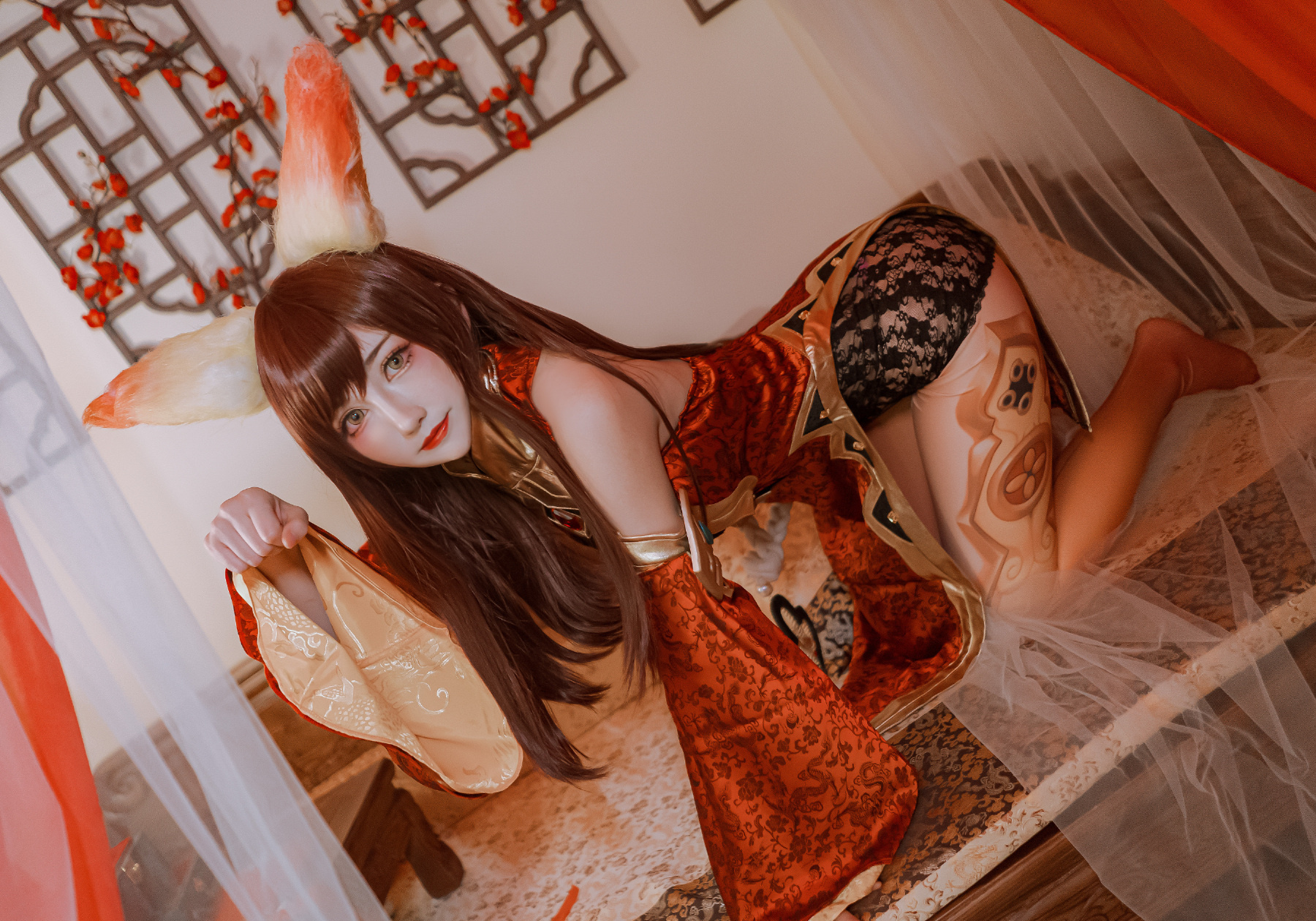 乖乖衣宝王者荣耀妲己少女阿狸Cosplay8