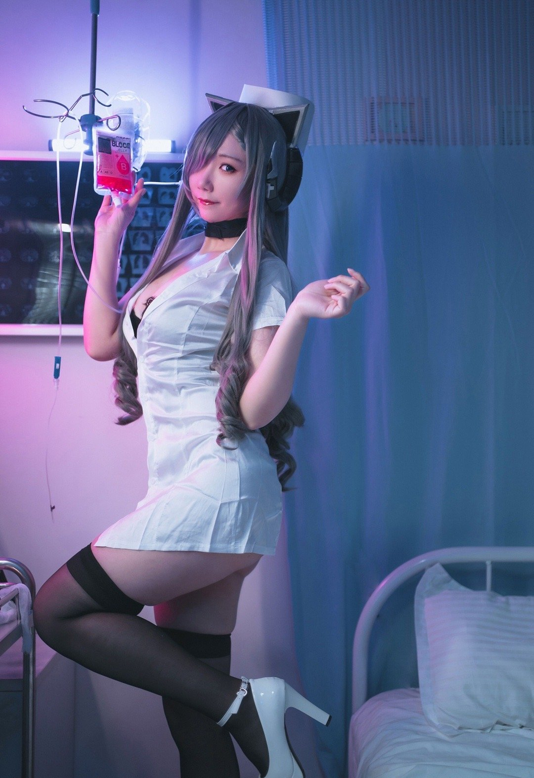 Wuli大YIMI盒原纯壹碧蓝航线奥古斯特埃吉尔cosplay9