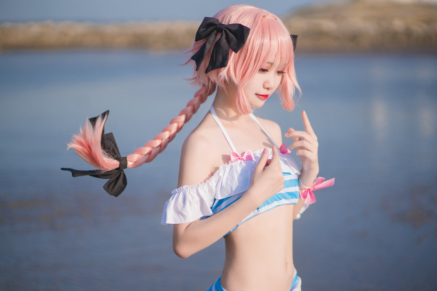 Baka小伊阿福泳装Cosplay5