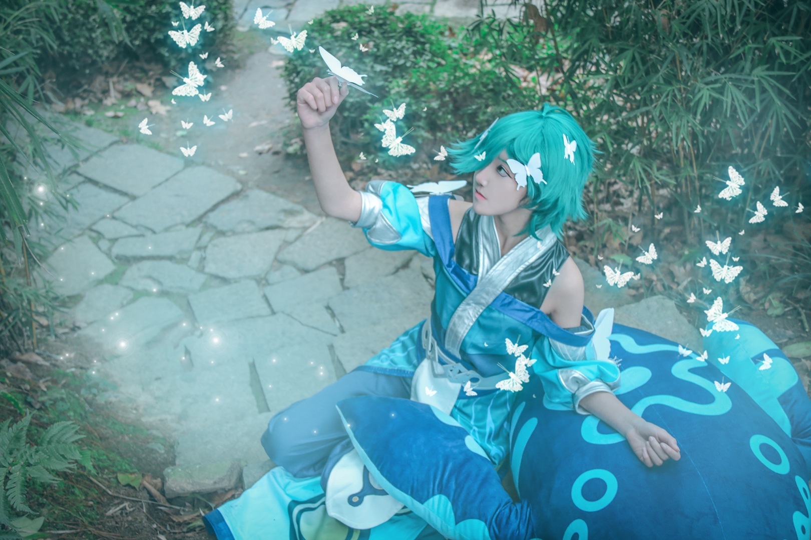 王者荣耀庄周原皮cos正片