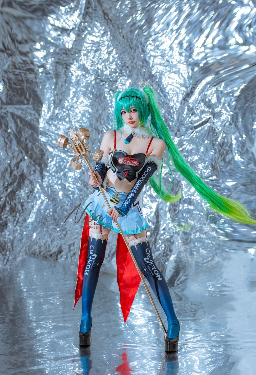 二佐Nisa初音未来cosplay1