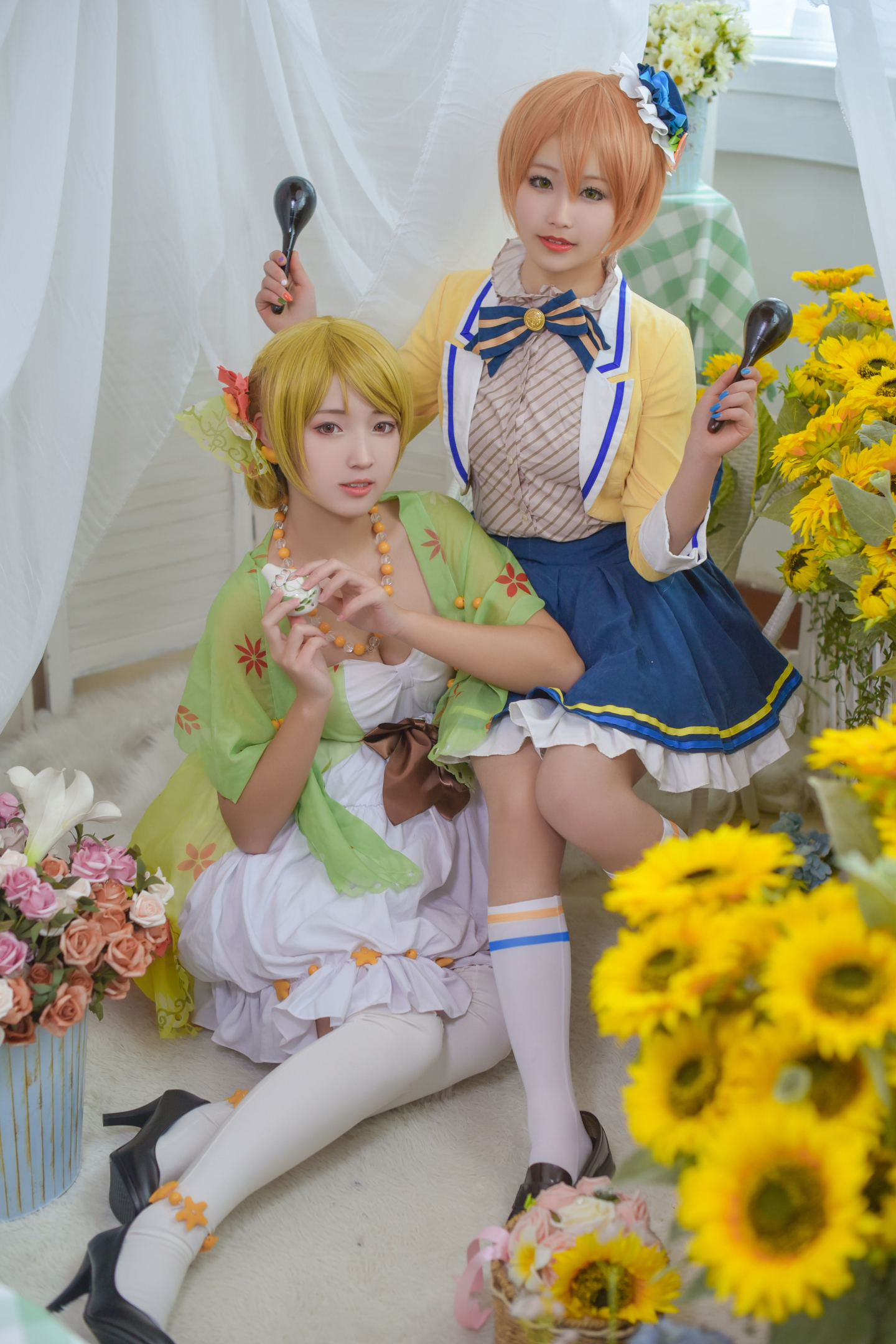 辰苏苏lovelive乐器同人花凛cosplay1