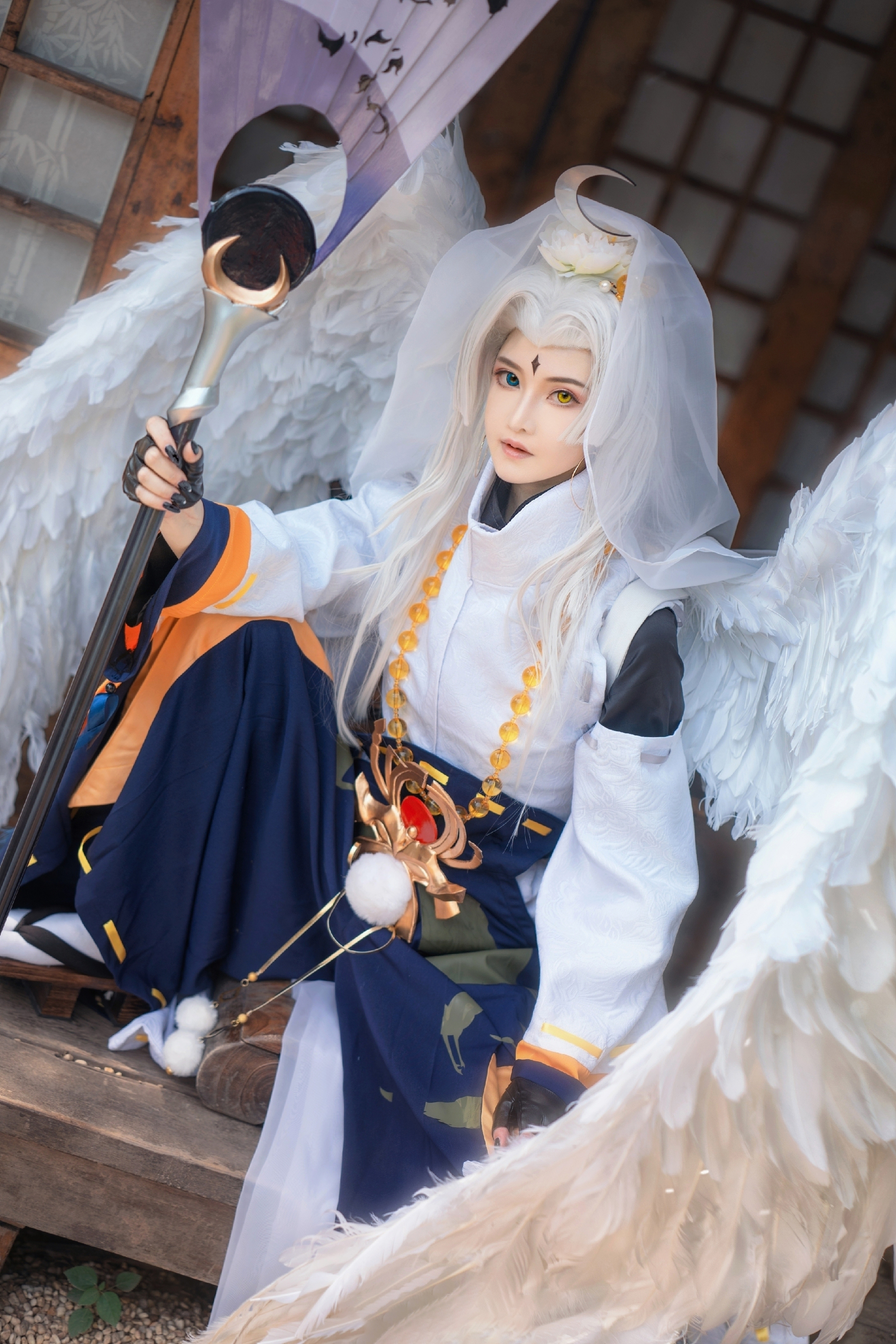 露兒大魔王阴阳师少羽大天狗CosPlay6