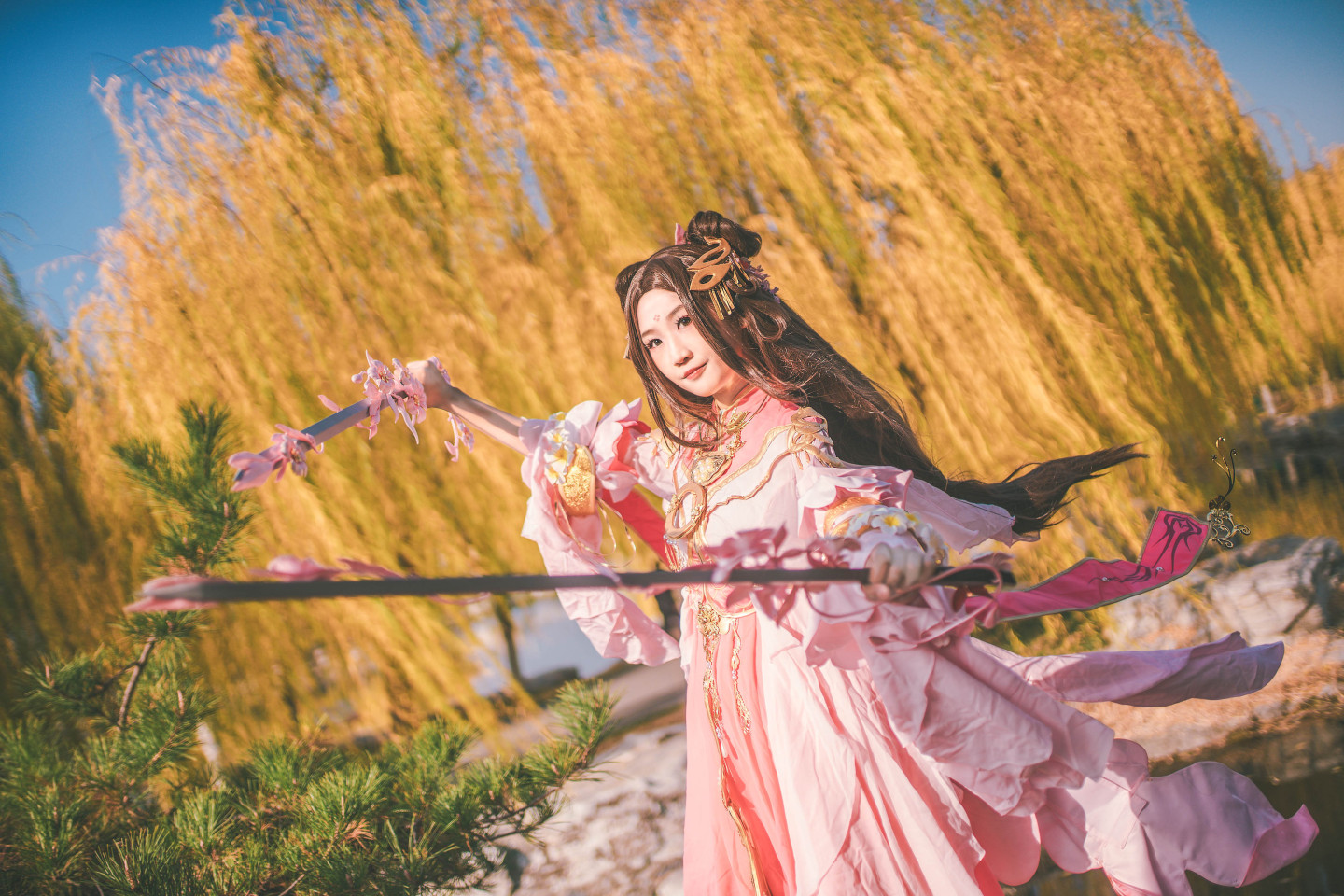 离酱剑网三剑侠情缘叁燕云七秀萝莉cosplay5