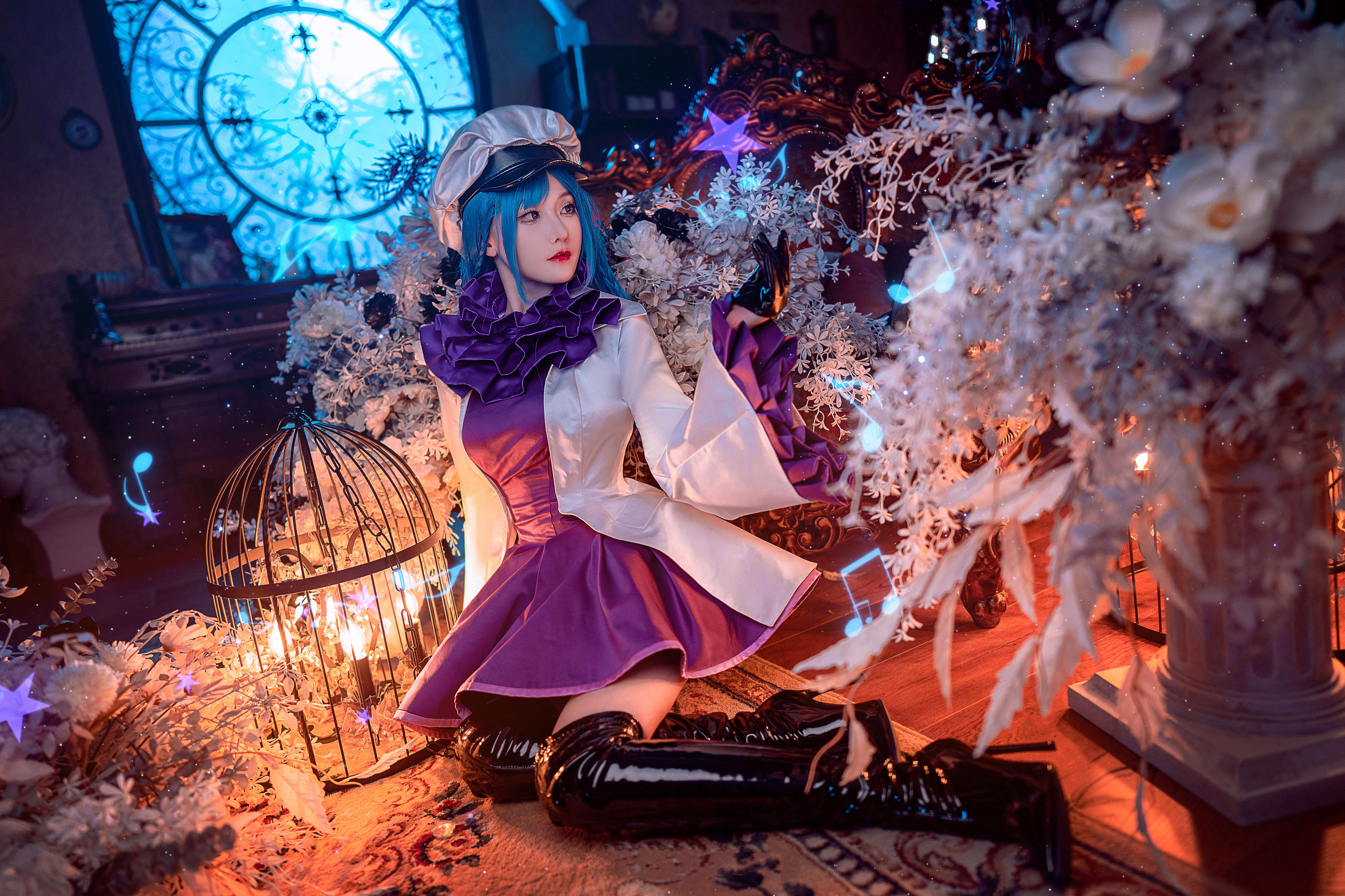 露兒大魔王玛莉嘉和博丽灵梦cosplay5