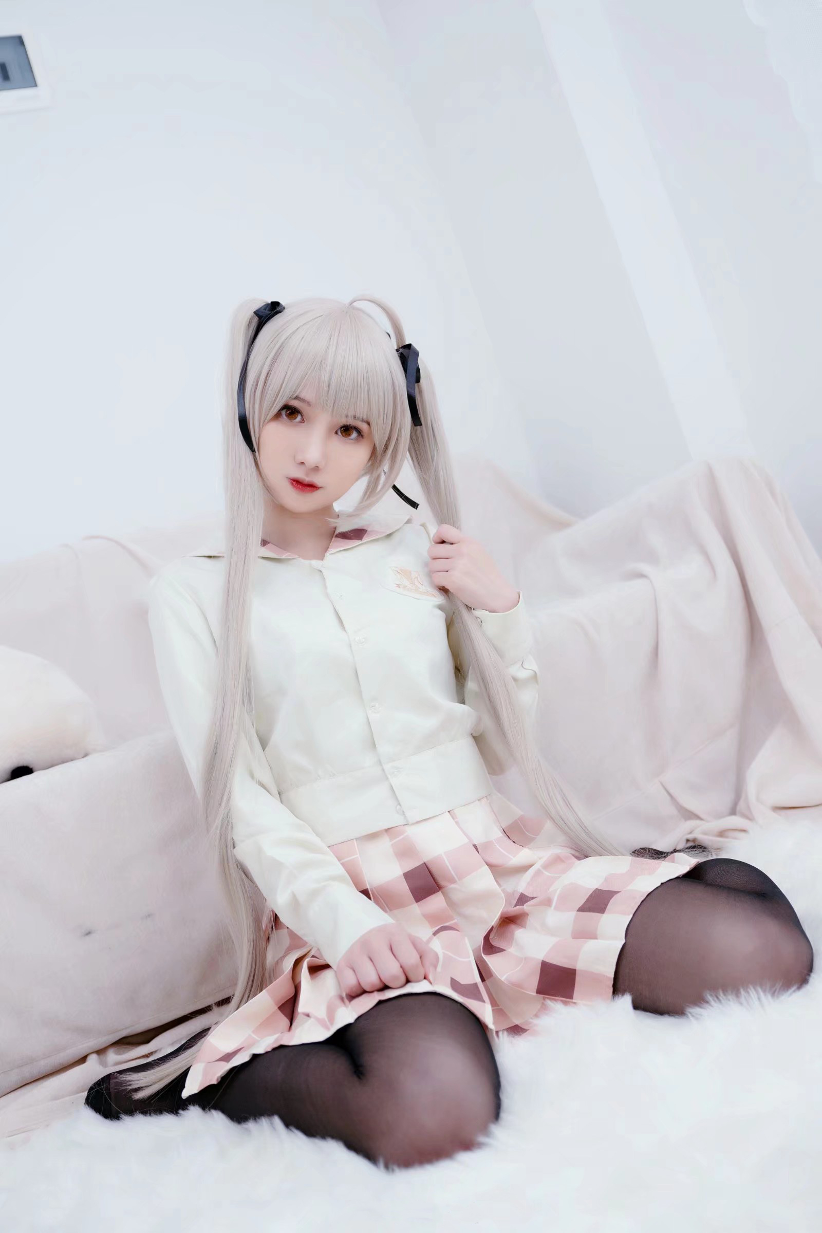 凌凌子穹妹制服cosplay4