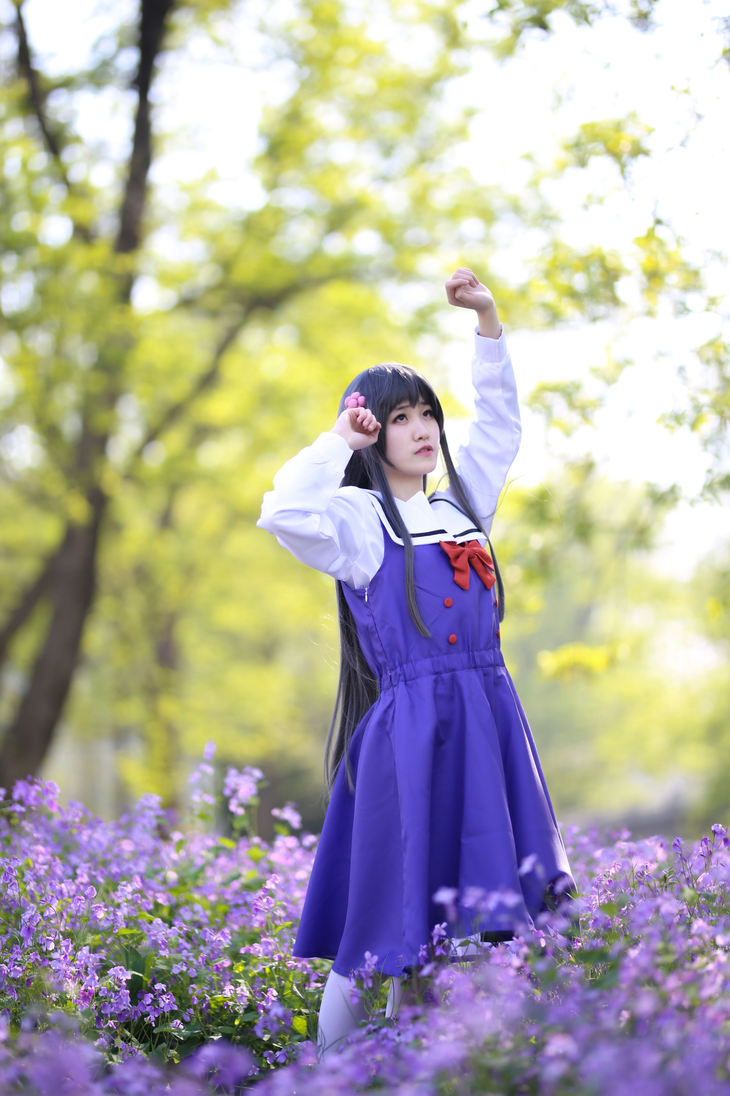 菟子酱天使降临到我身边白咲花cosplay6