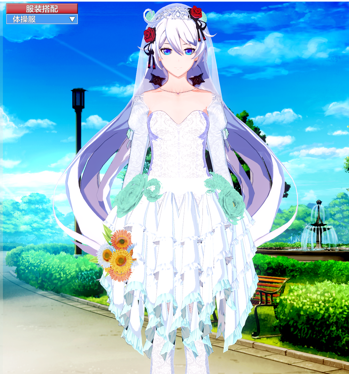 琪亚娜婚纱改浏览:1.