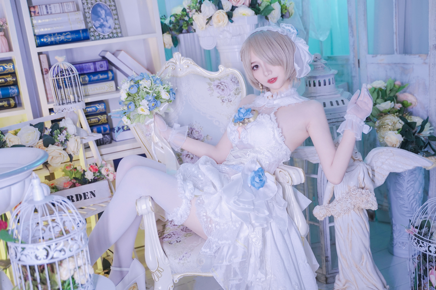 凌凌子崩坏三丽塔CosPlay6