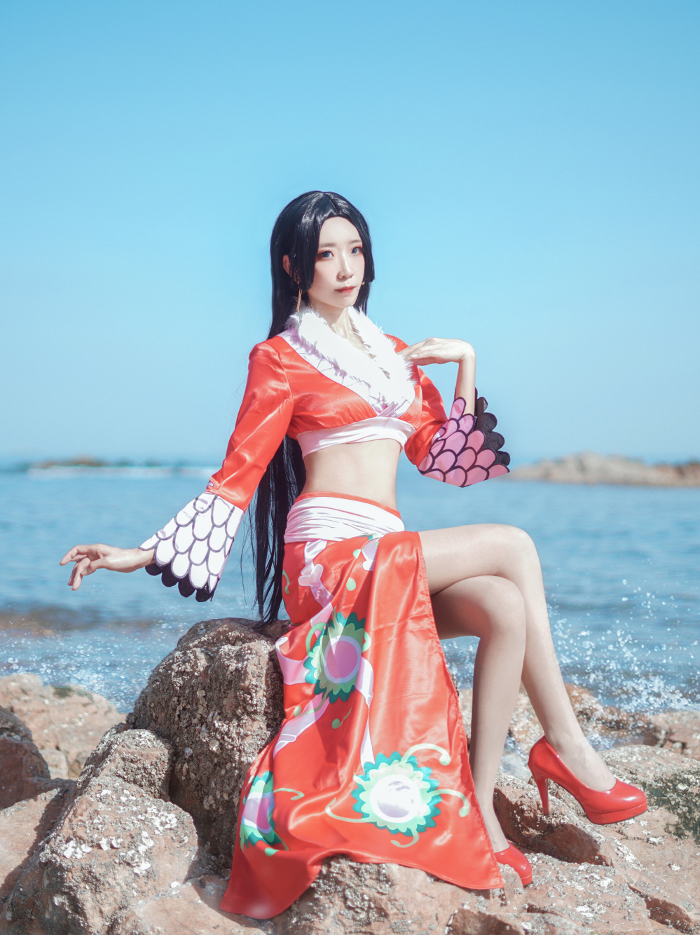 是粽粽子吖海贼王女帝波雅汉库克cosplay5