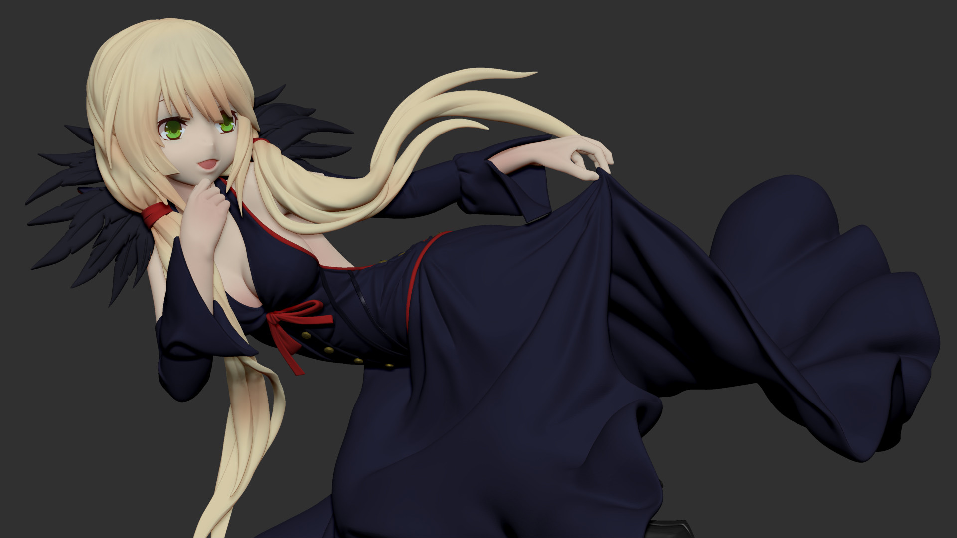 图片展示 _ 游戏动漫建模 _ 哔哩哔哩相簿