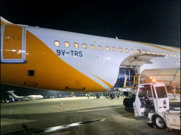 月20日凌晨,新加坡航空集团旗下酷航tr567航班印度钦奈市机场紧急降落