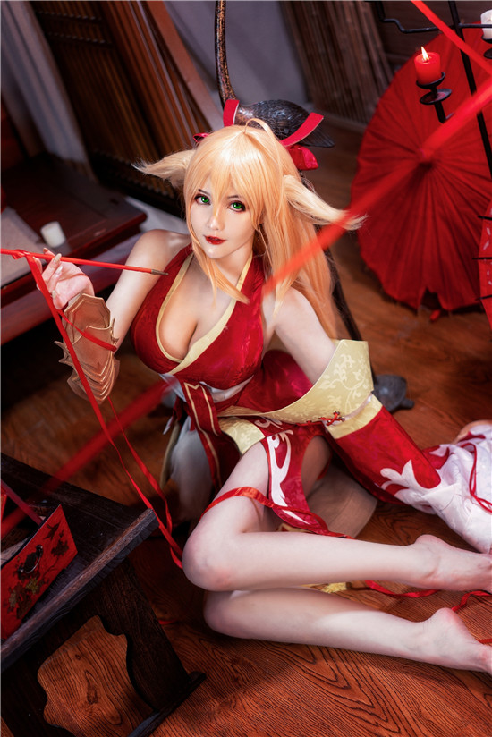 露兒大魔王狐妖小红娘涂山红红CosPlay5