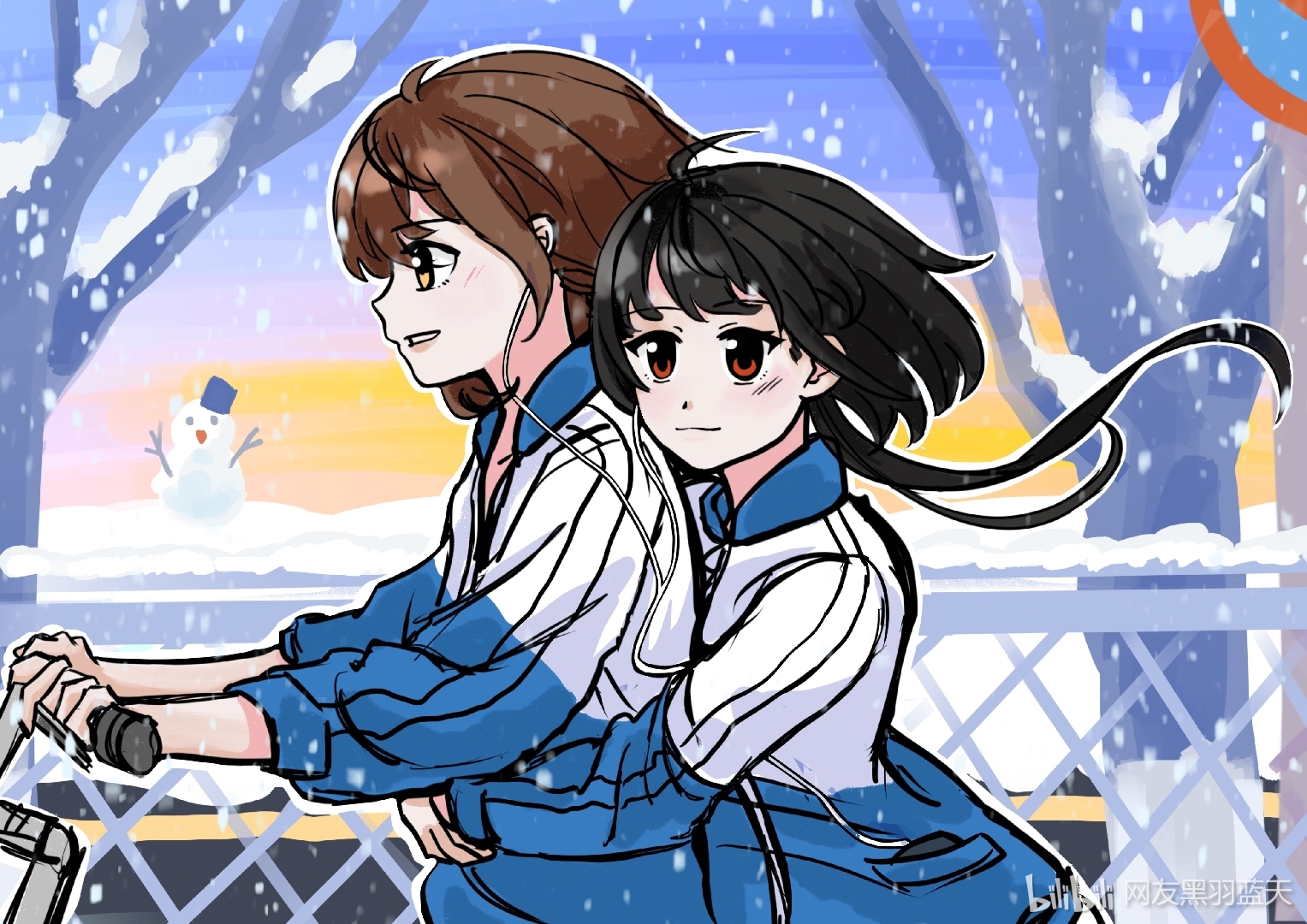 动作有参考,别问,憨骑的是自行车[登门喜鹊_鸢大头]#泠鸢同人##hanser