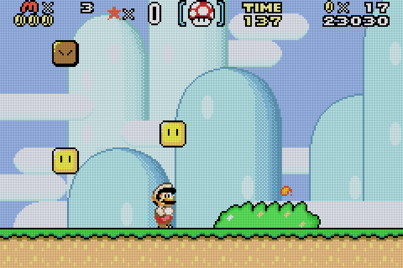 GBA 超级马里奥Advance 2游戏截图