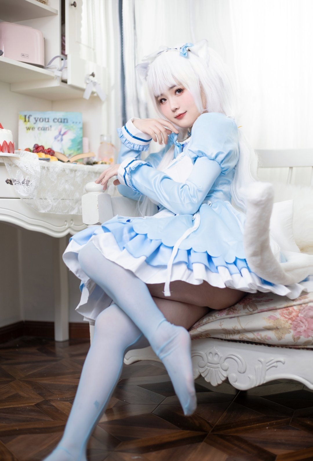 夹子是个妹摄桜沢一香子兰巧克力cosplay9